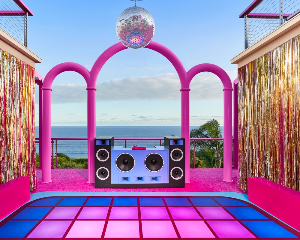Ken is listing his room in barbie's iconic malibu dreamhouse on airbnb