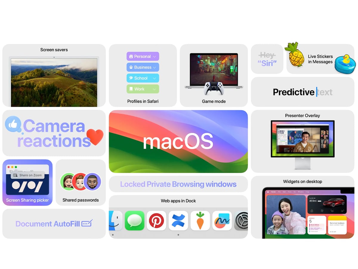 Apple Announces MacOS Sonoma