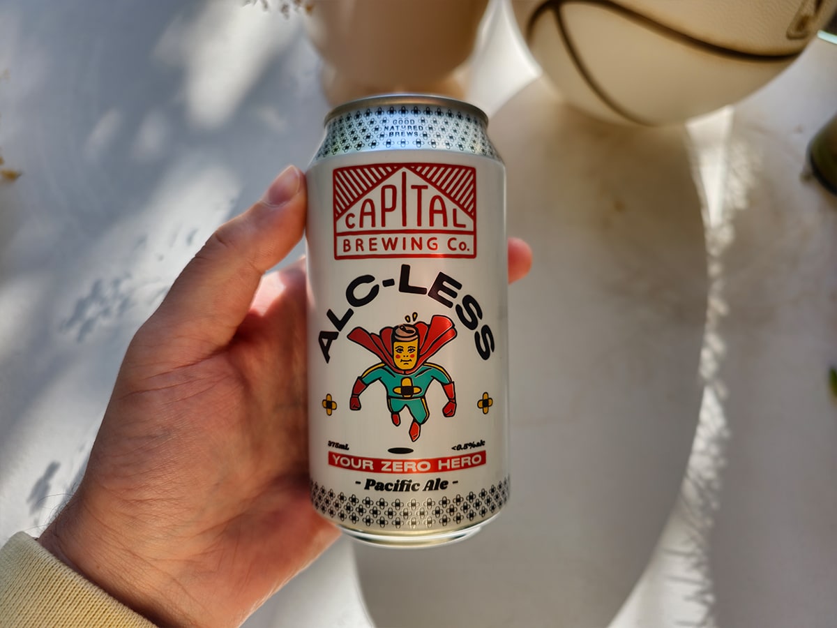 Best non alcoholic beers capital brewing alc less