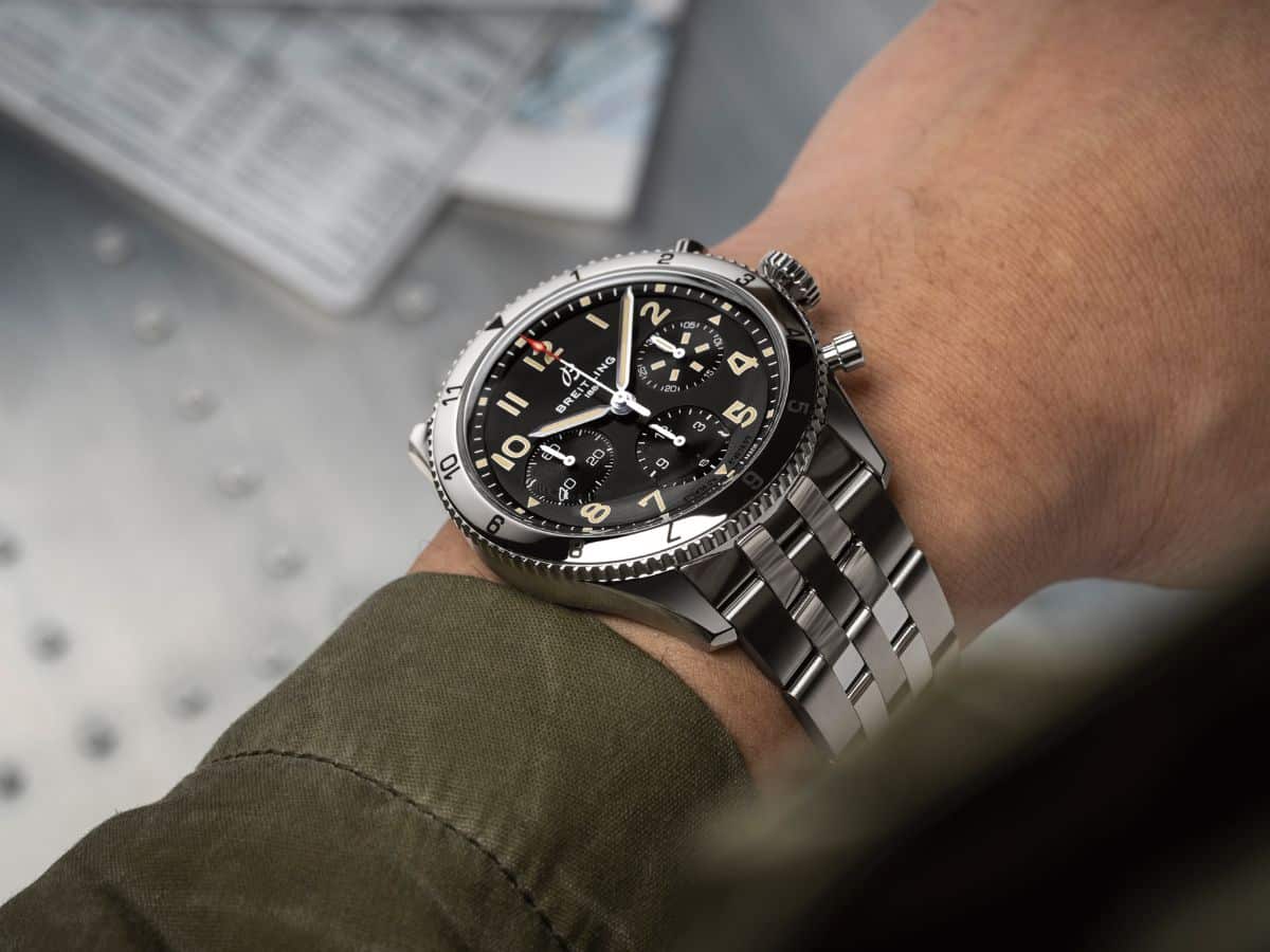 Breitling classic avi mustang