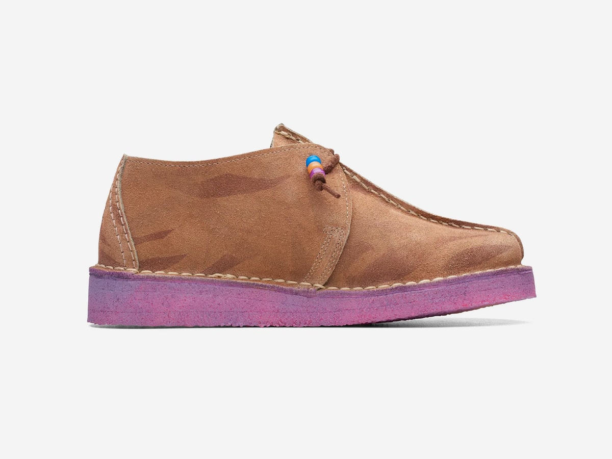 Clarks Originals x Aries Arise Trek 'Brown Multi' | Image: Clarks Originals