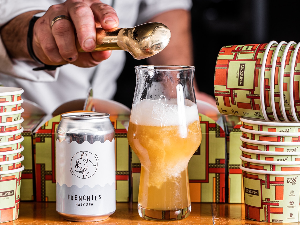 Frenchies and gelato messina to bring flavour filled beer float activation to the cannery