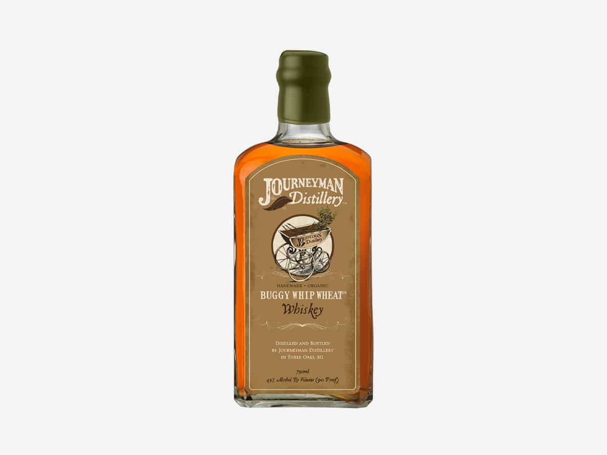 Journeyman Buggy Whip Wheat Whiskey | Image: Journeyman Distillery