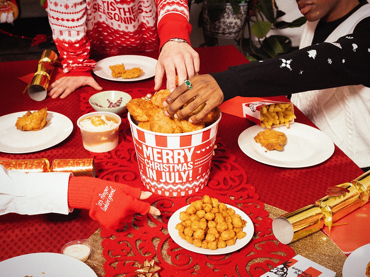 Kfc drops 11 days of christmas in july deals