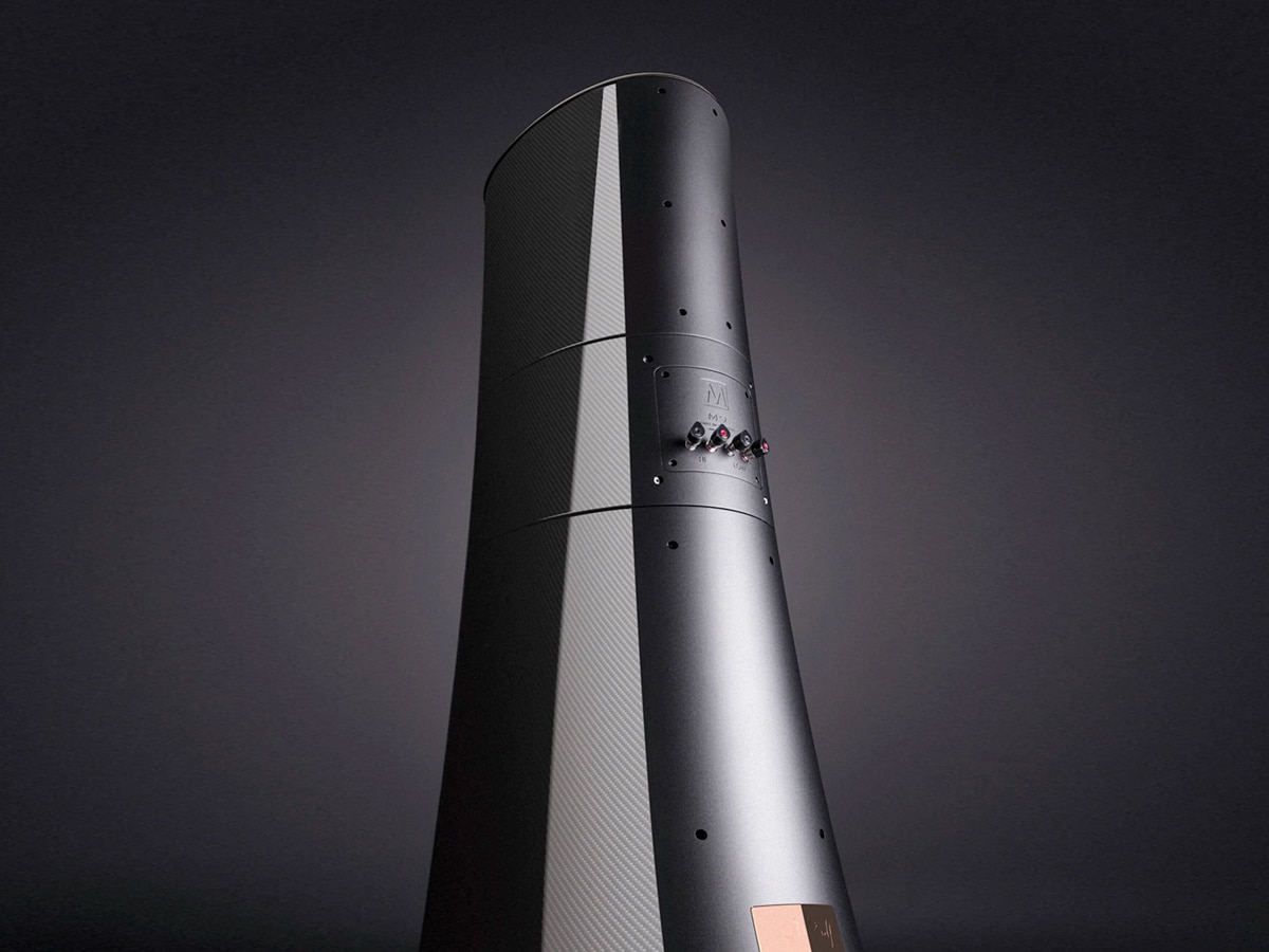 Magico M9 Carbon Fibre Floorstanding Speaker | Image: Addicted to Audio