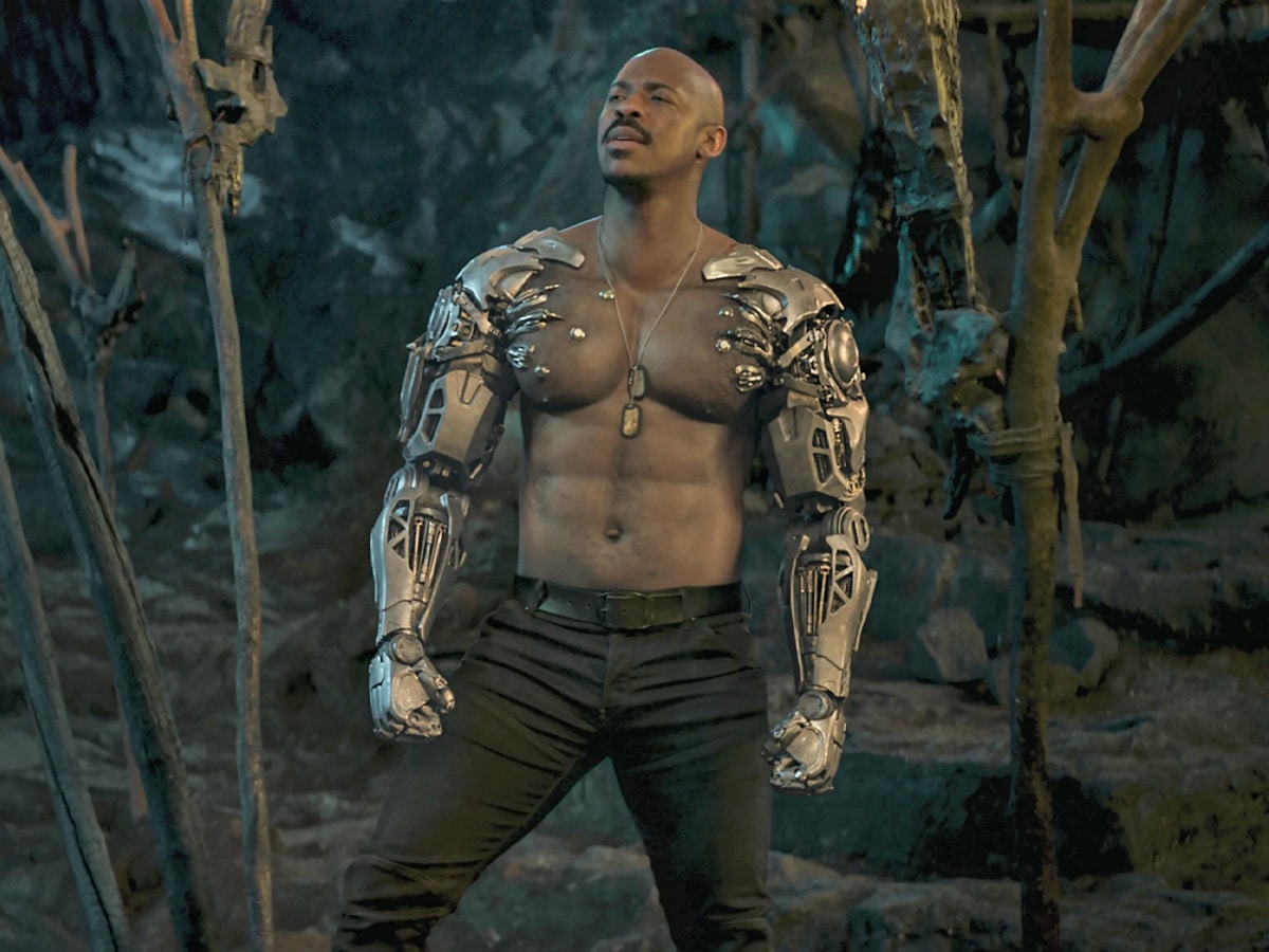 Mehcad Brooks as Jax in Mortal Kombat (2021) | Image: New Line Cinema/Warner Bros. 
