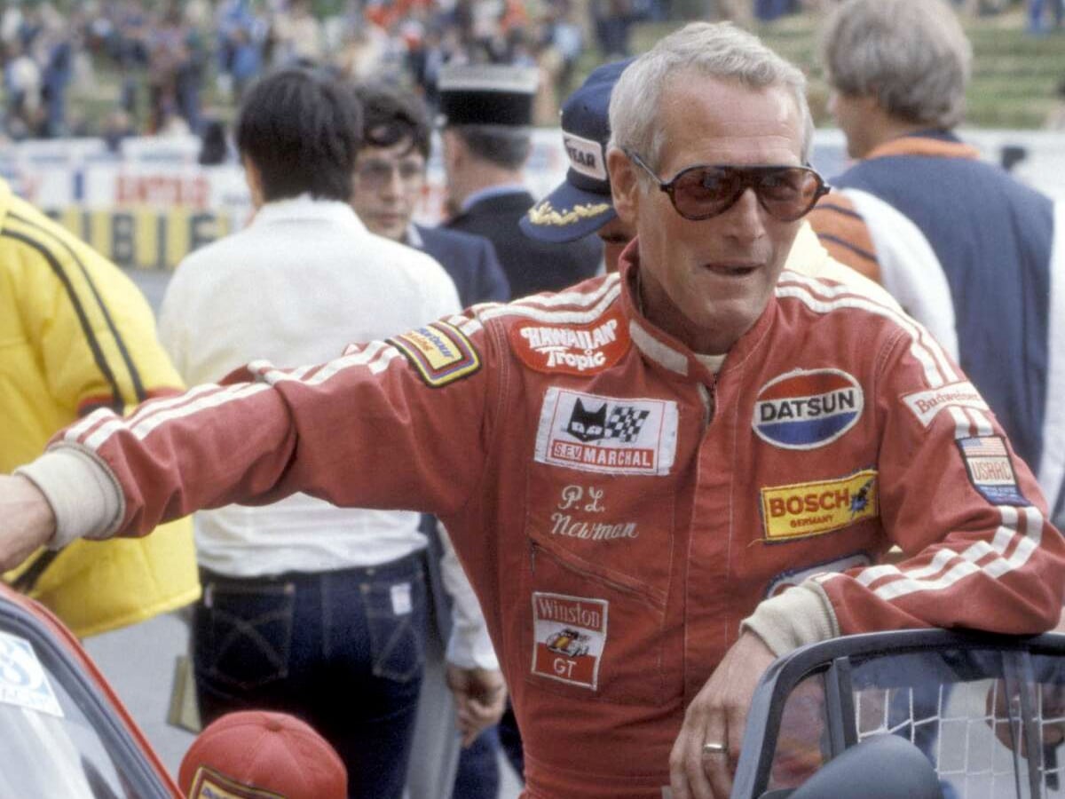 Paul Newman participating in the 24-hour Le Mans car race in 1979 | Image: Francis Apesteguy/Getty Images