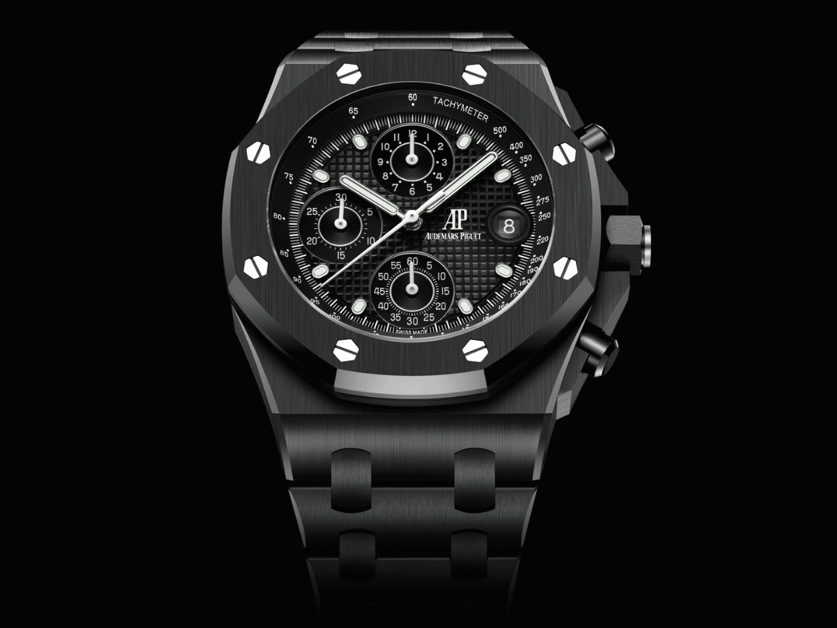 Royal oak offshore chronograph in black ceramic 2