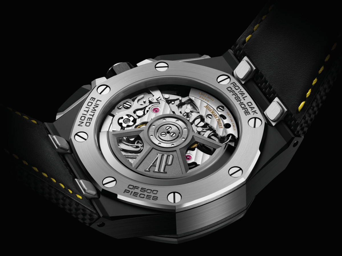 Royal oak offshore selfwinding chronograph 43mm black ceramic limited edition of 500 