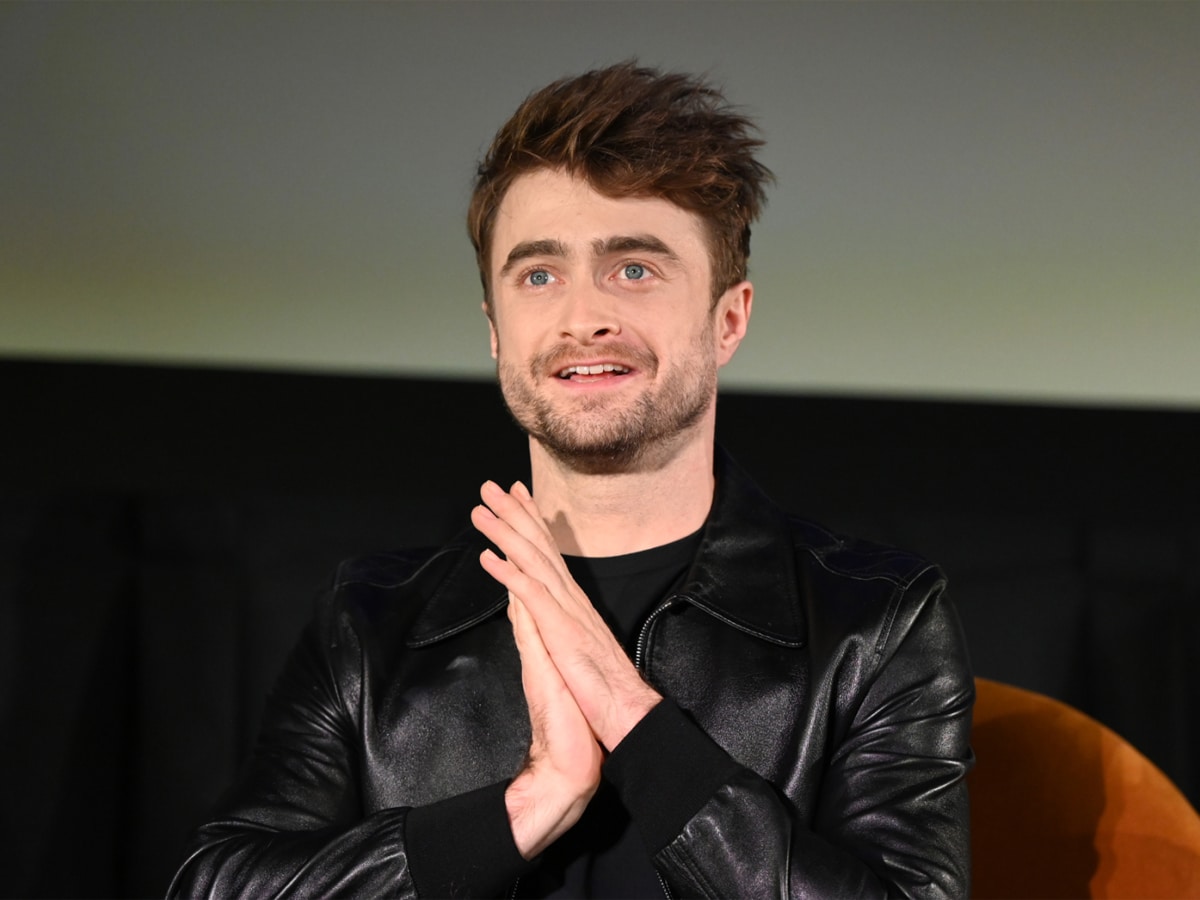 Daniel Radcliffe's broad forehead and sharp jaw angle is reminiscnet of a square face shape | Image: Slaven Vlasic/Getty Images for the Roku Channel
