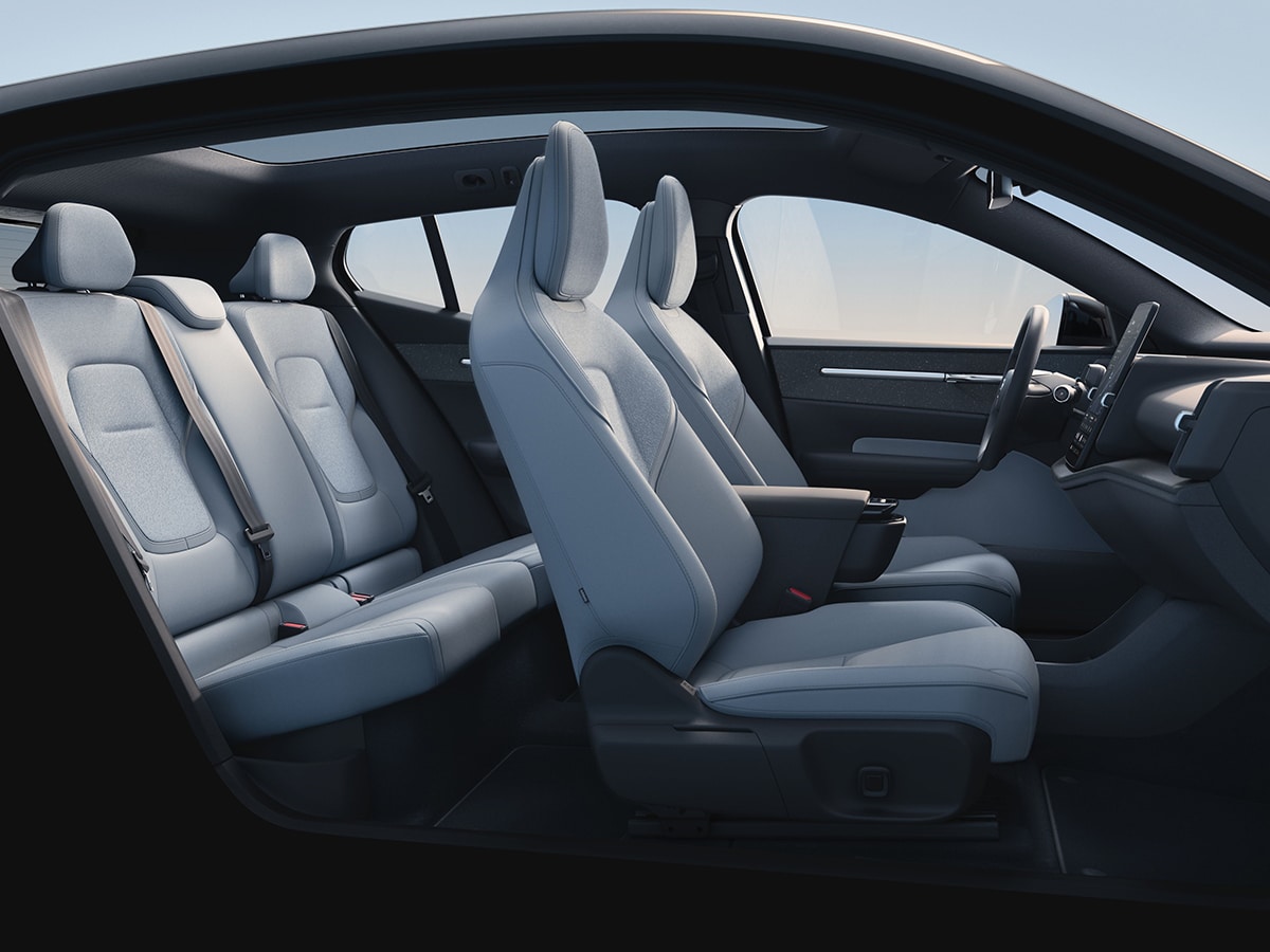 Volvo ex30 interior seats