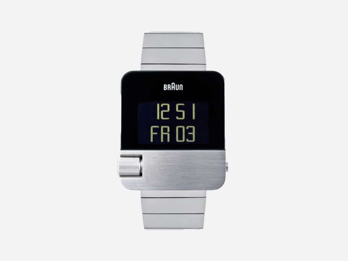 Product image of Braun Men’s BN0106SLBTG Prestige Digital Digital Display Swiss Quartz Silver Watch