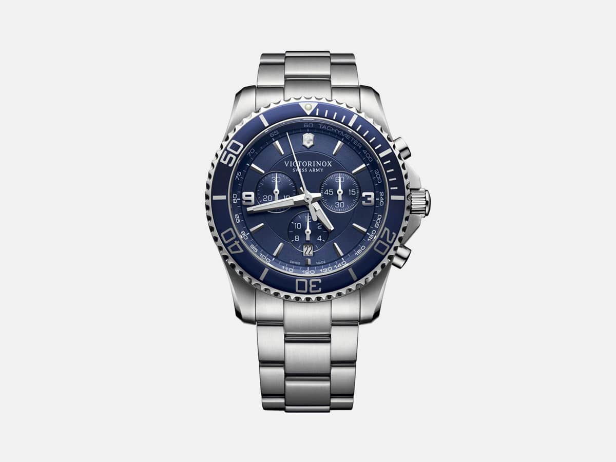 Product image of Victorinox Men’s 241689 Maverick Stainless Steel Bracelet Watch