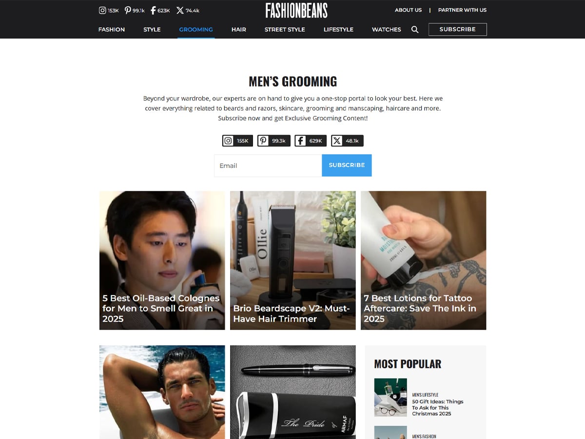 MAN Magazine by Beauty Launchpad Fashion Beans