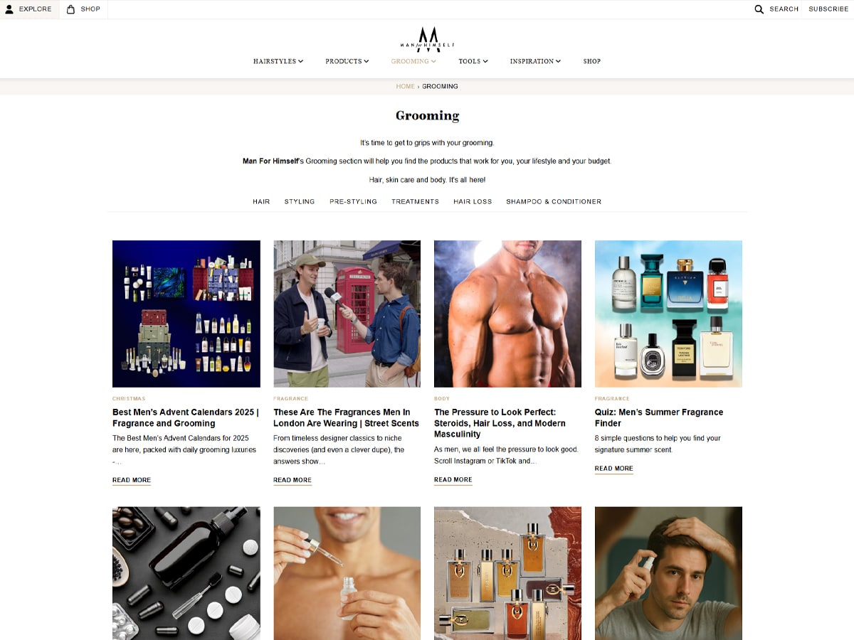 The Beard Mag Man For Himself