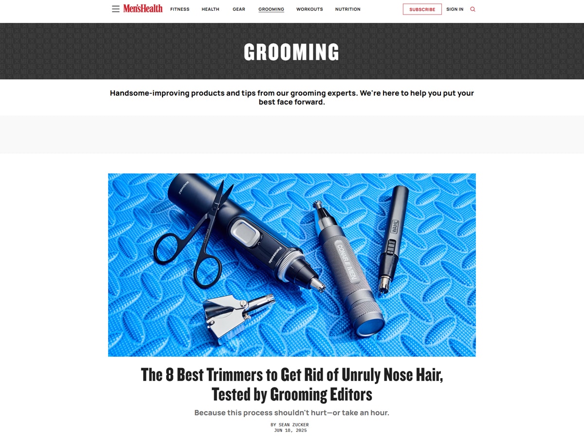 Groom+ Style Men’s Health