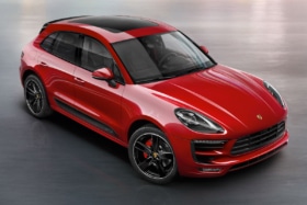 Red Porsche Macan GTS 2015 SUV
