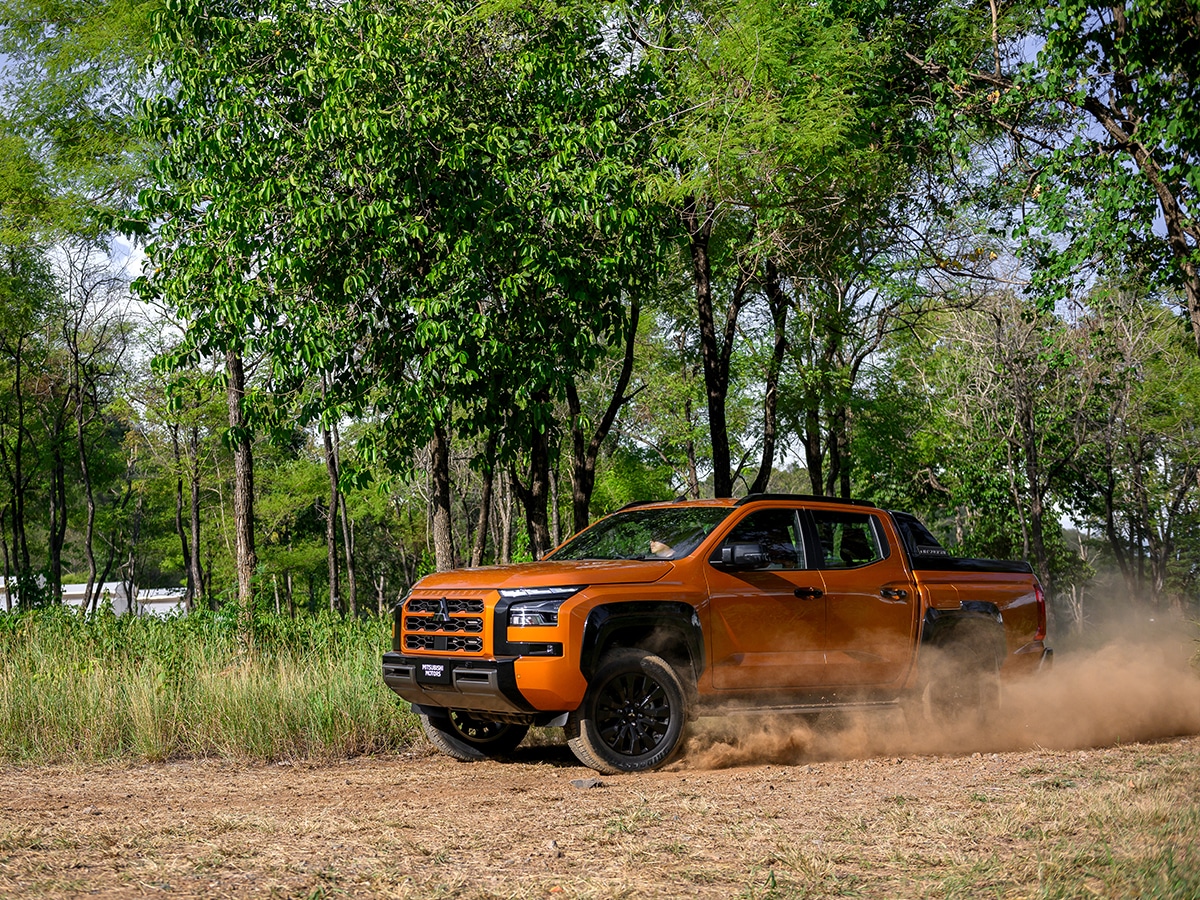 2024 mitsubishi triton suspension and chassis