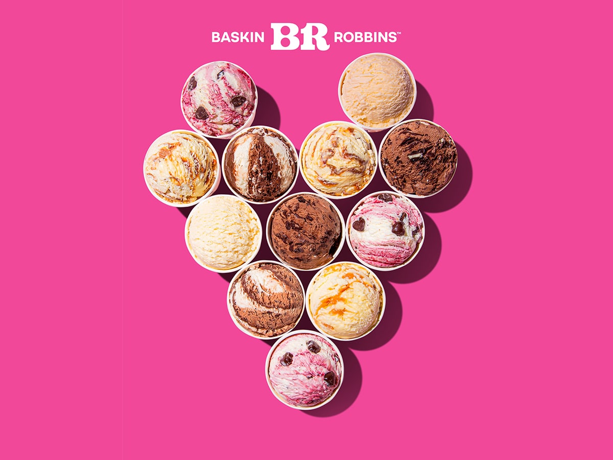 Baskin robbins shares the love this national ice cream day