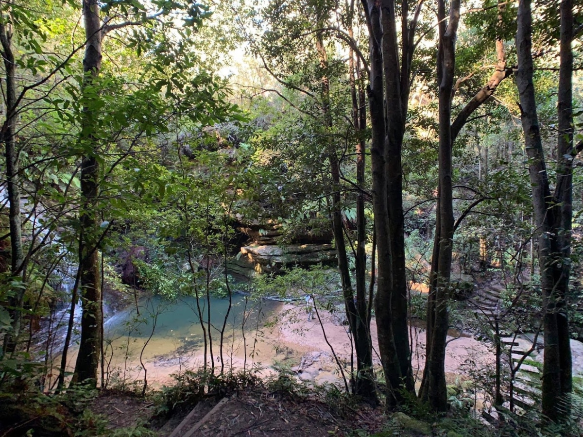 Blue mountains pool of siloam