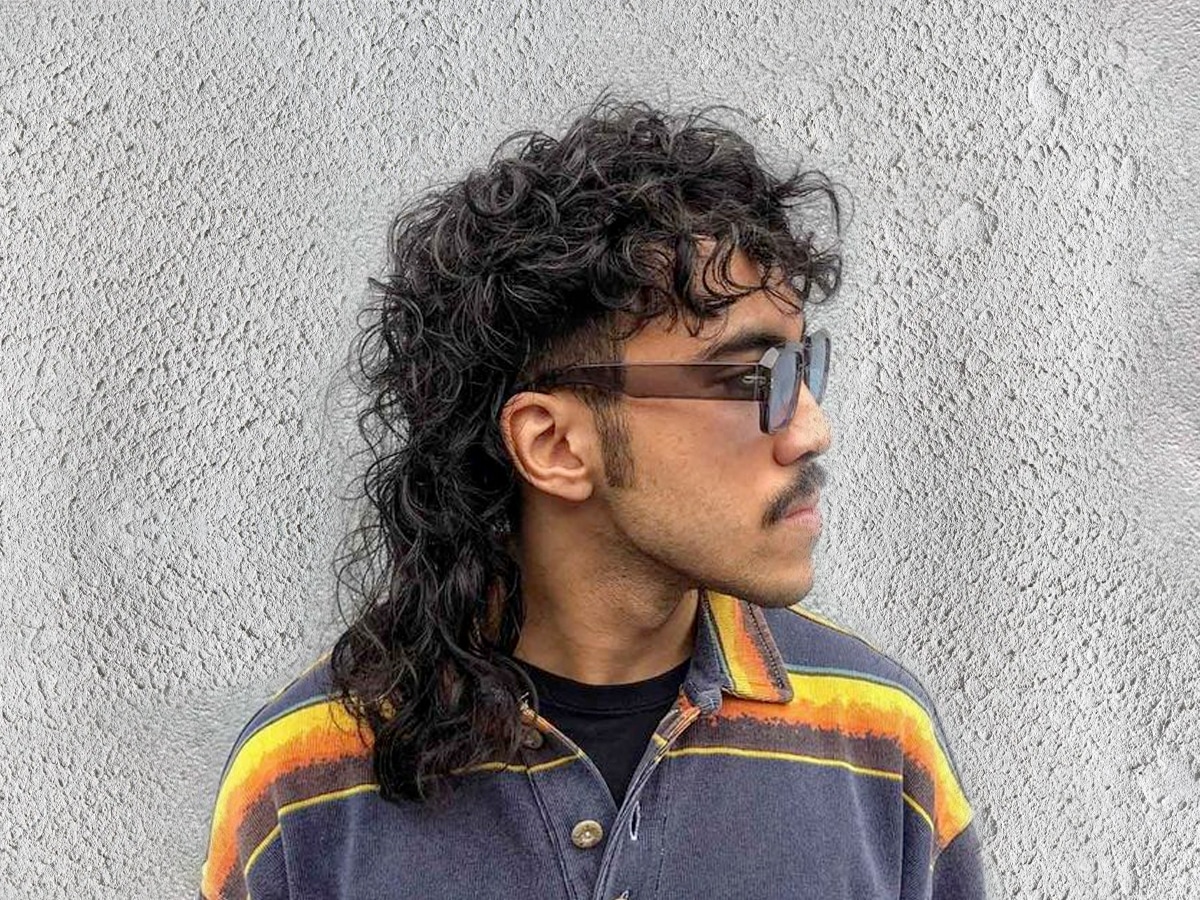 Curly Hair Wolfcut | Image: coiffeurstory