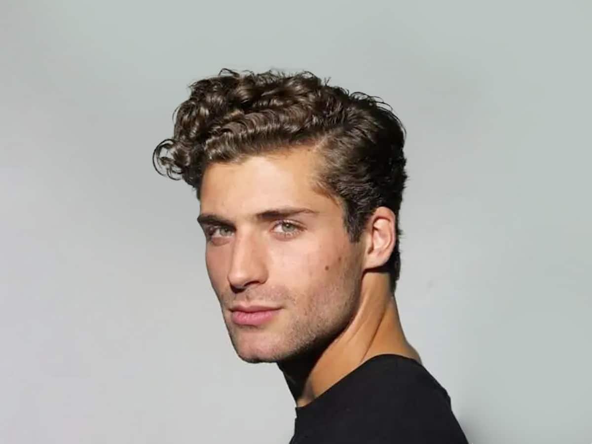 Medium Haircuts Guide for Curly Men