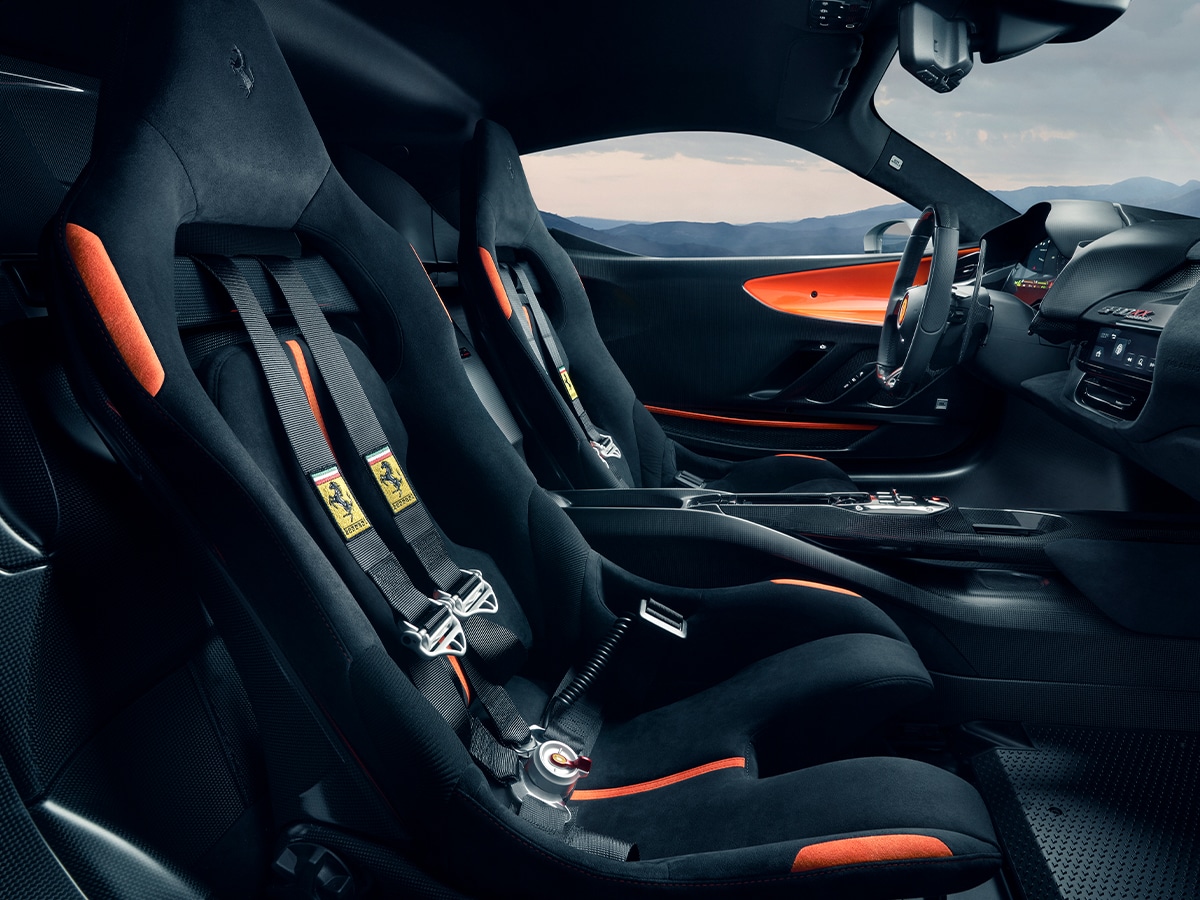 Ferrari sf90 xx stradale interior seats