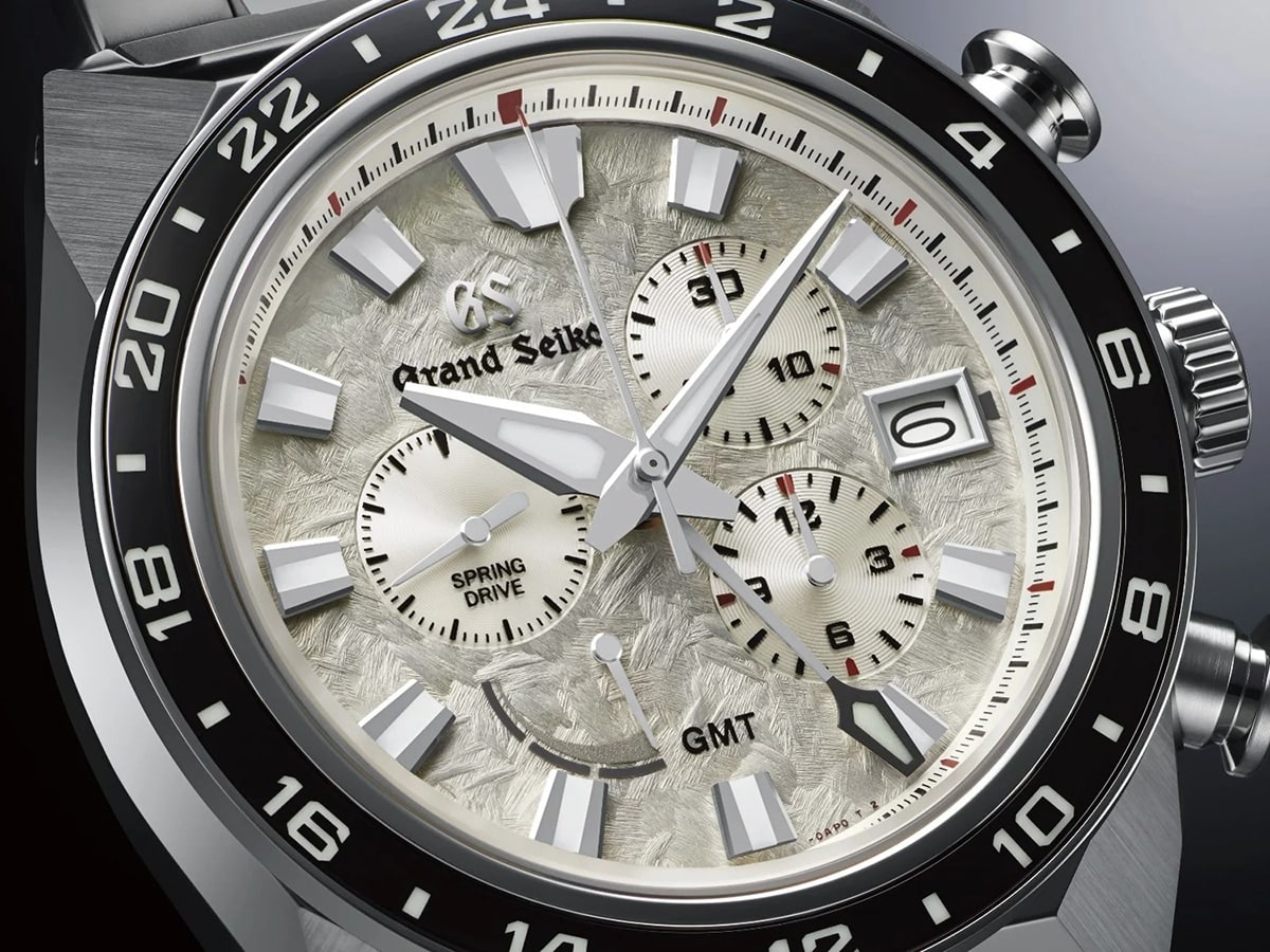 Grand seiko chronograph gmt model