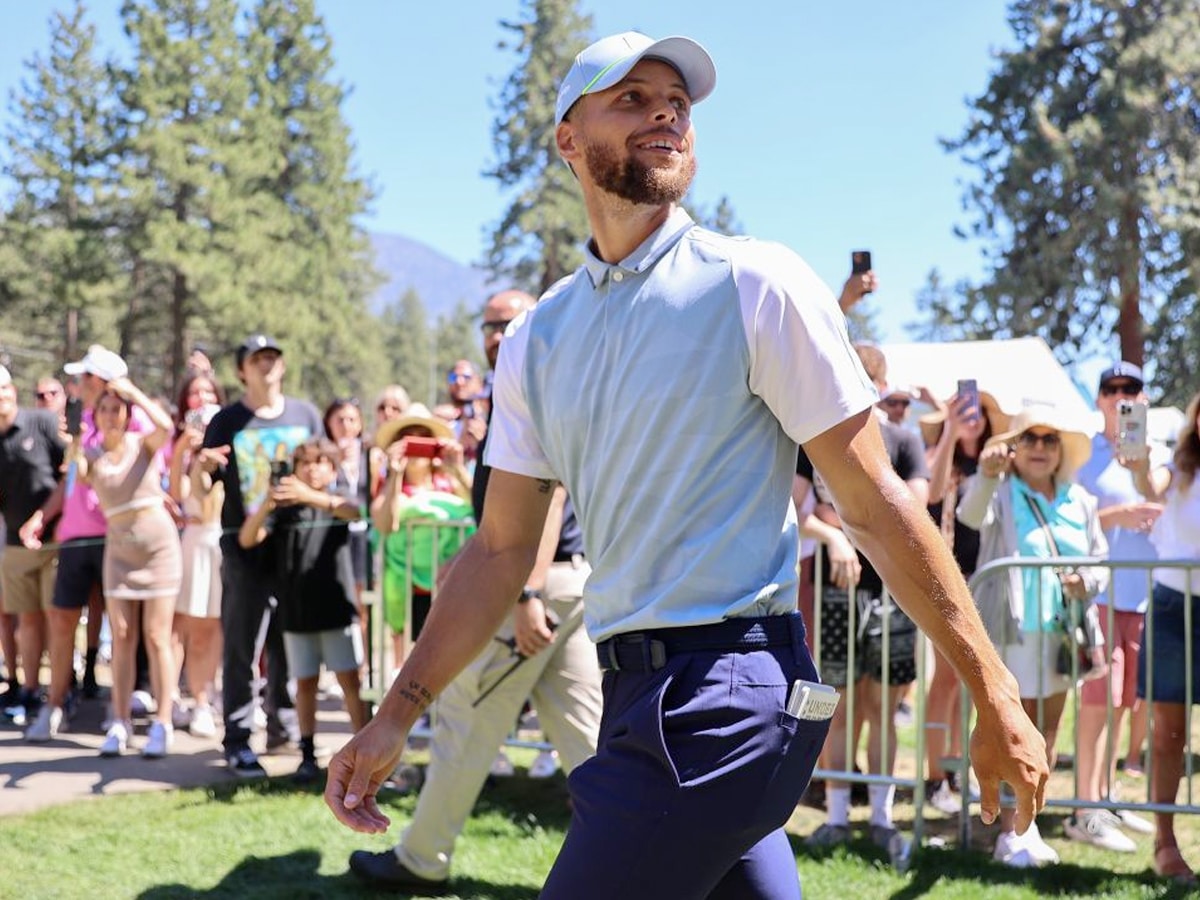 Steph Curry at the 2023 American Century Championship | Image: Isaiah Vazquez/Getty Images