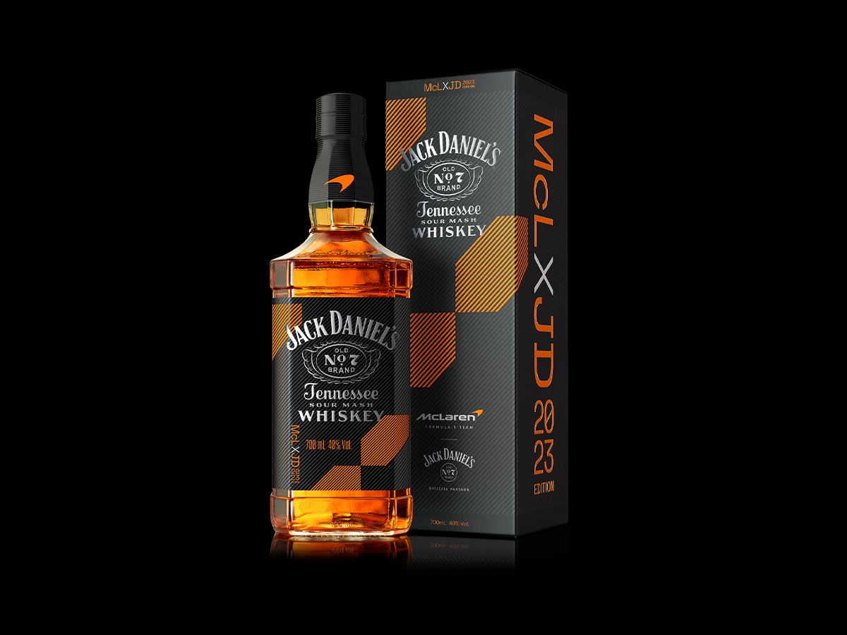 Mclaren x jack daniels tennessee whiskey
