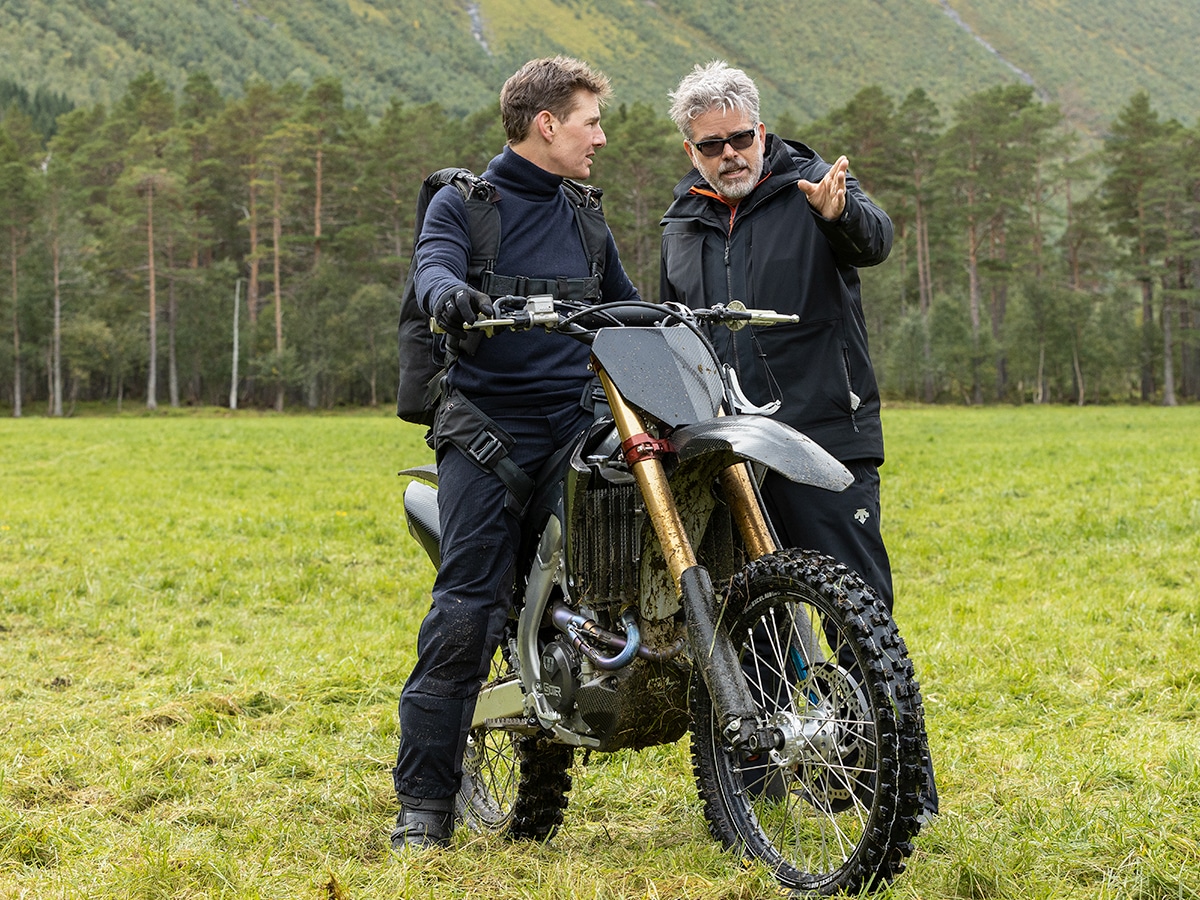 Tom Cruise and Christopher McQuarrie in 'Mission: Impossible Dead Reckoning Part One' (2023) | Image: Paramount Pictures