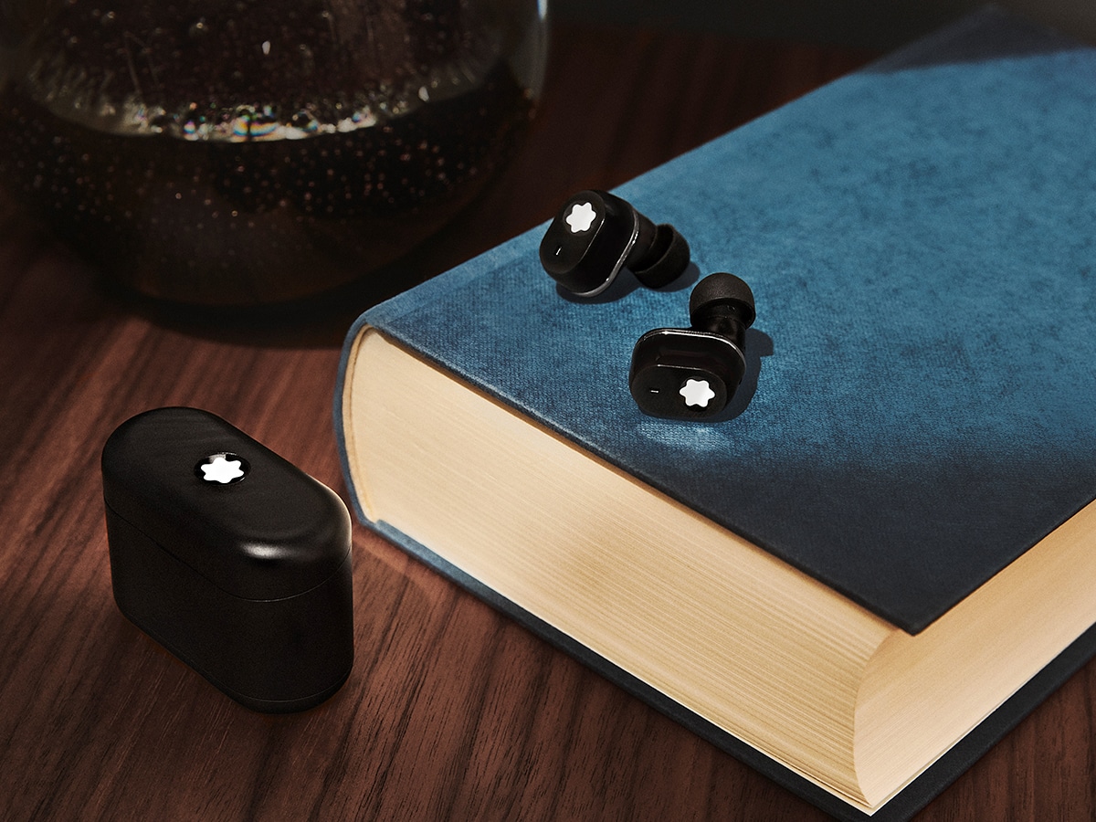 MTB 03 In-Ear Headphones | Image: Montblanc