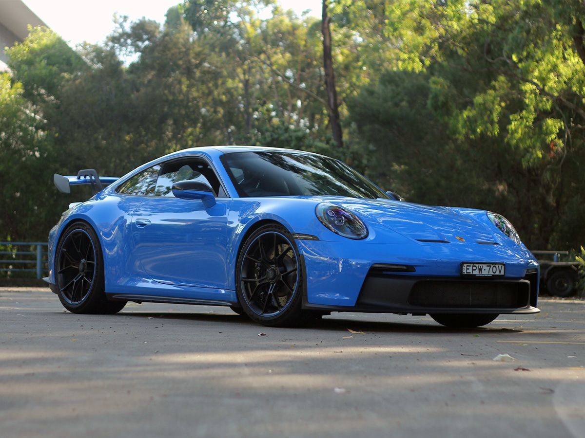 Porsche gt3 front feature