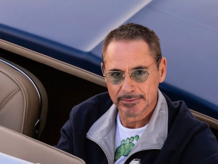 Robert Downey Jr.'s stunning collection of classic cars. shows his