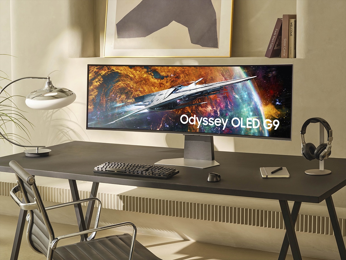 Samsung Odyssey OLED G9 | Image: Samsung Australia