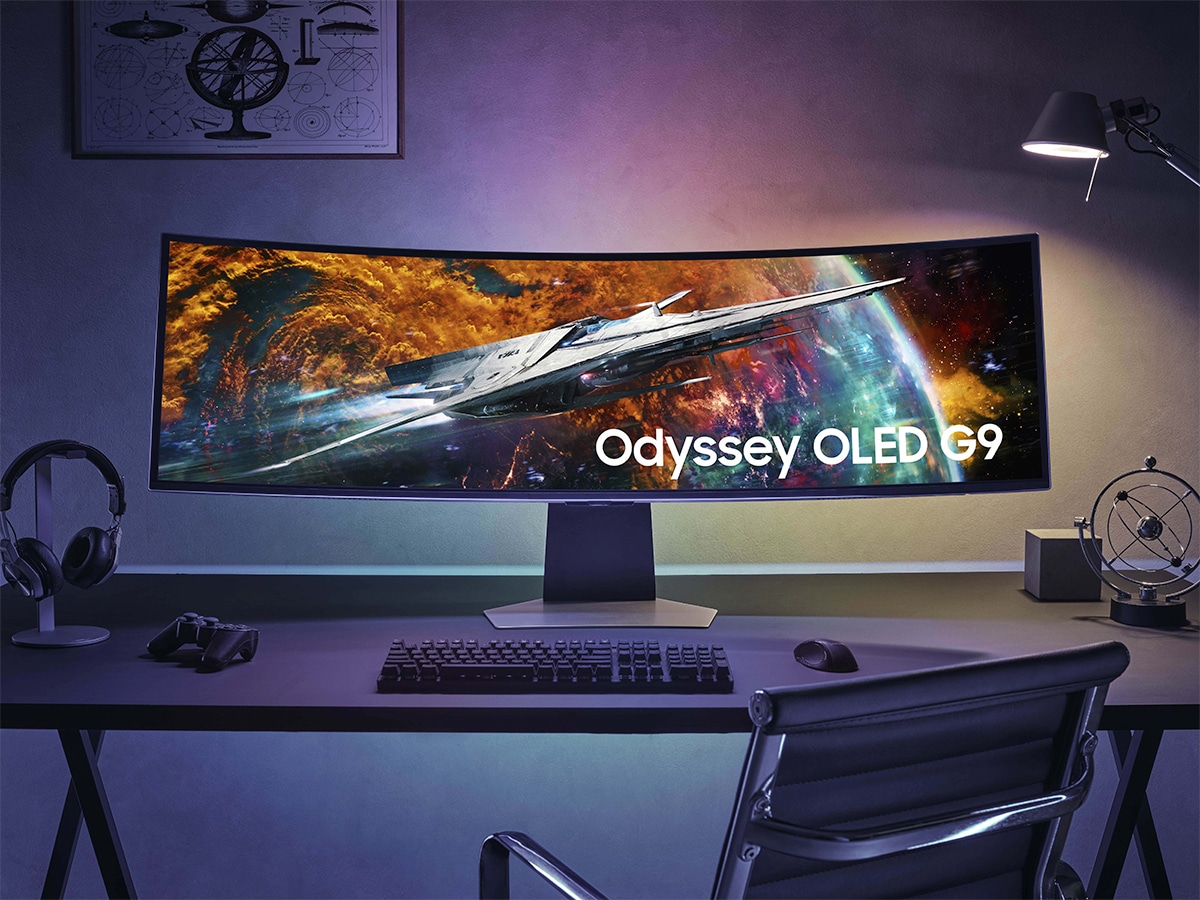 Samsung Odyssey OLED G9 | Image: Samsung Australia