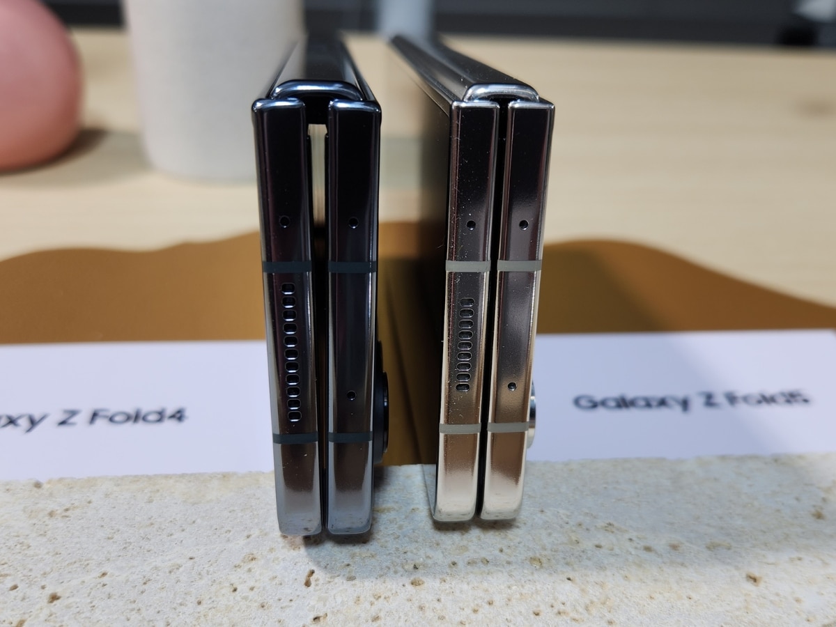 Samsung unpacked 202 fold5 vs fold4