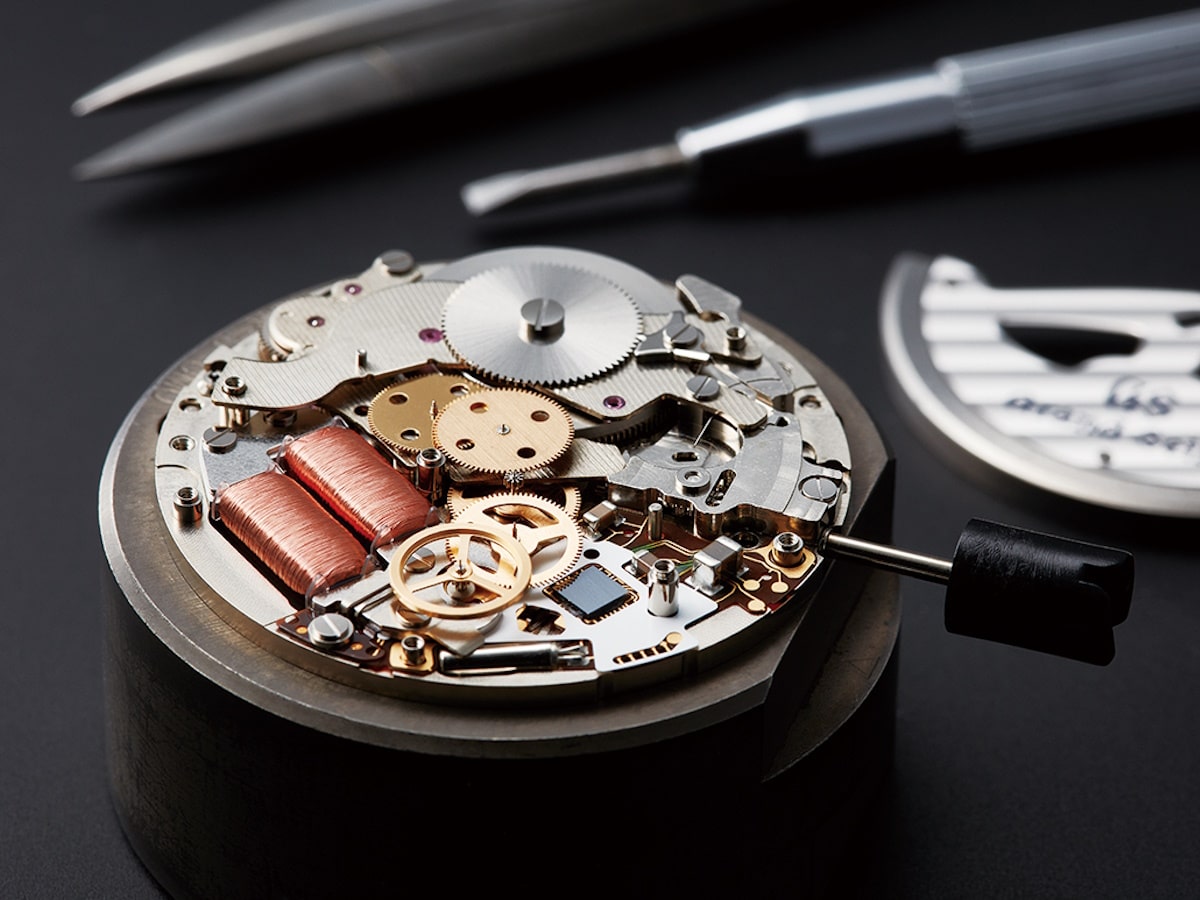 Seiko spring best sale drive movement