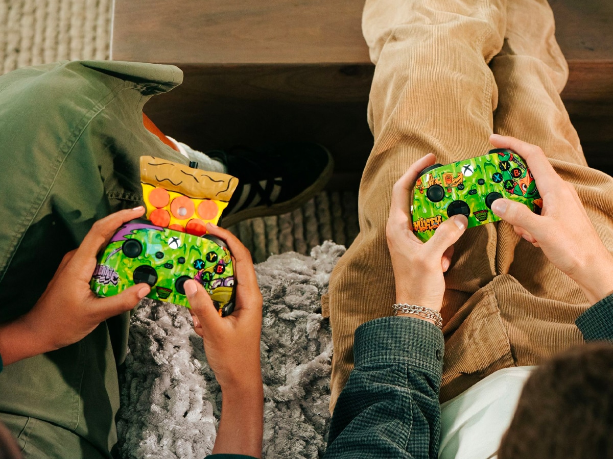 TMNT Pizza Scented Xbox Controllers