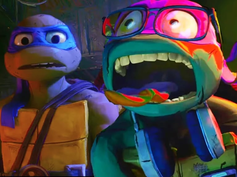 CLIP: The New Teenage Mutant Ninja Turtles Love Beyoncé, Drake, Tom ...