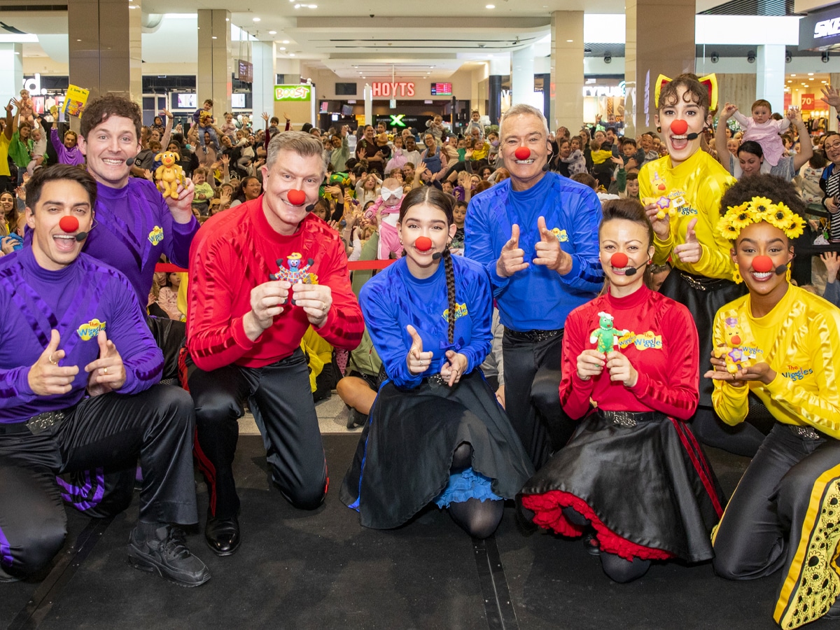The wiggles launch limited edition plush toys for red nose day