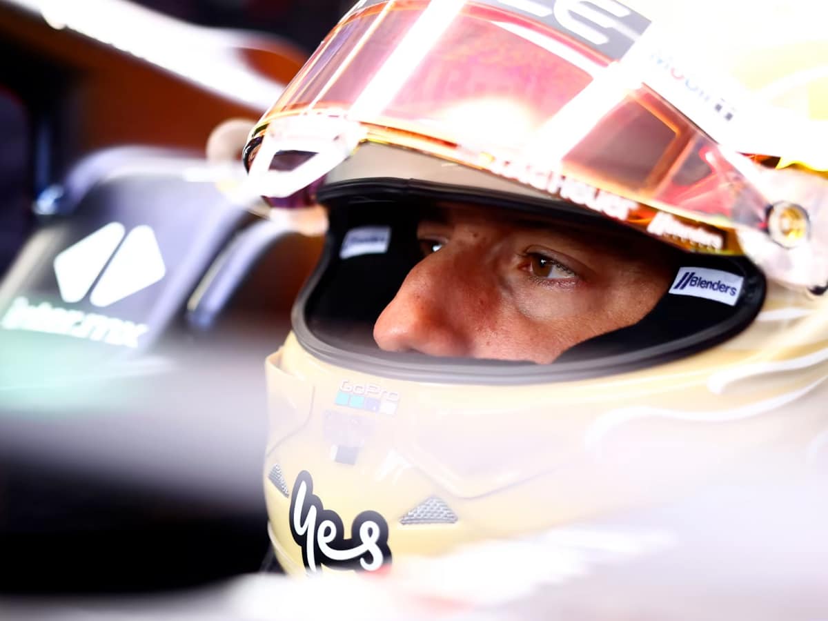 Daniel Ricciardo after tyre testing at Silverstone | Image: F1.com