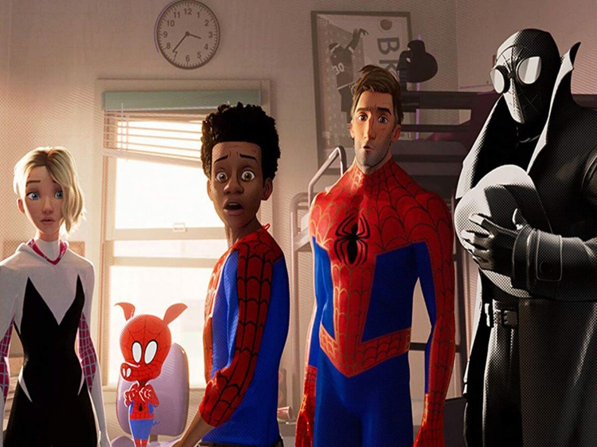 Sony pictures spiderman into the spiderverse