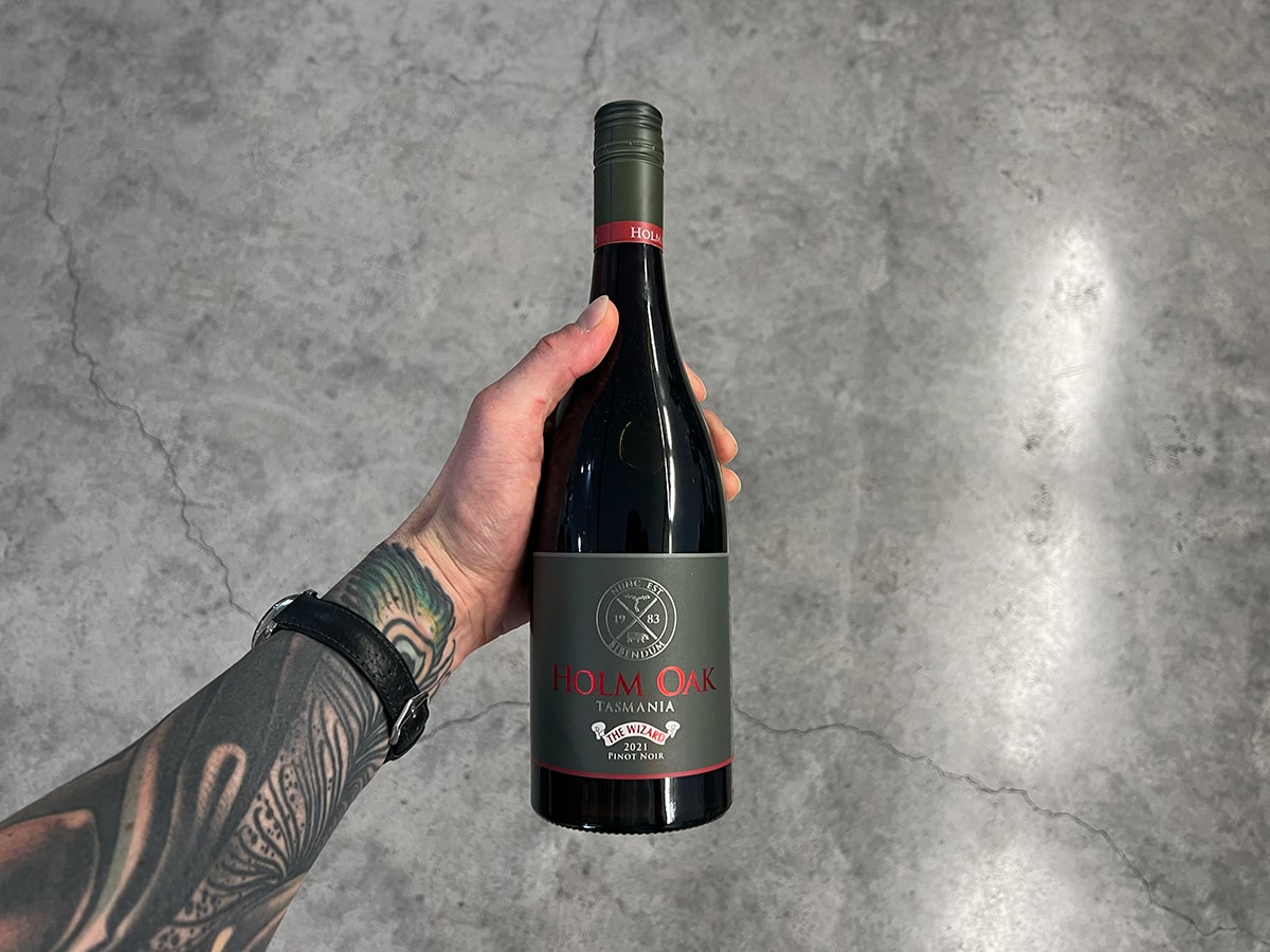 Holm Oak 'The Wizard' 2021 Pinot Noir | Image: Man of Many