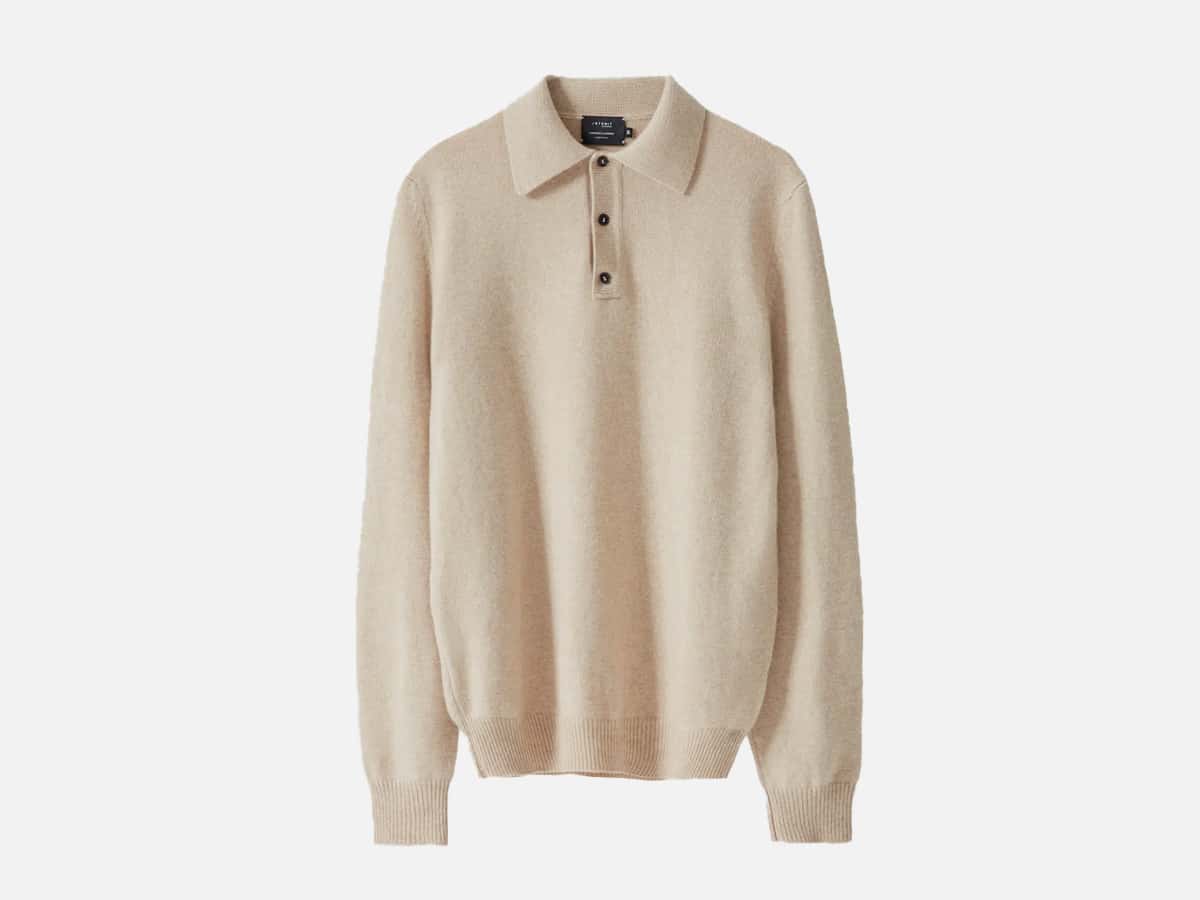 Arknit cashmere polo copy