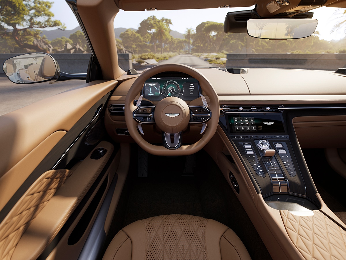 Aston martin db12 volante interior