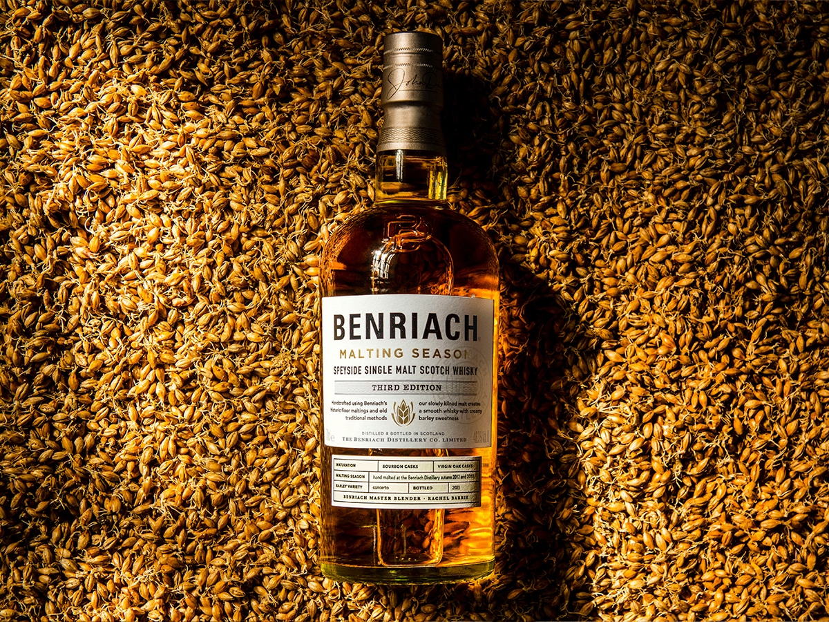 Benriach Malting Season Third Season | Image: Benriach Distillery