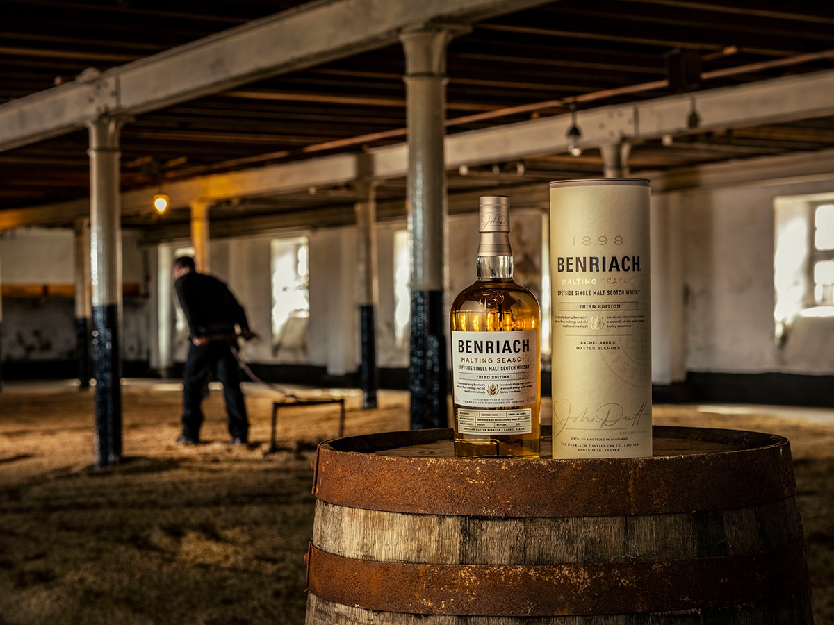 Benriach Malting Season Third Season | Image: Benriach Distillery