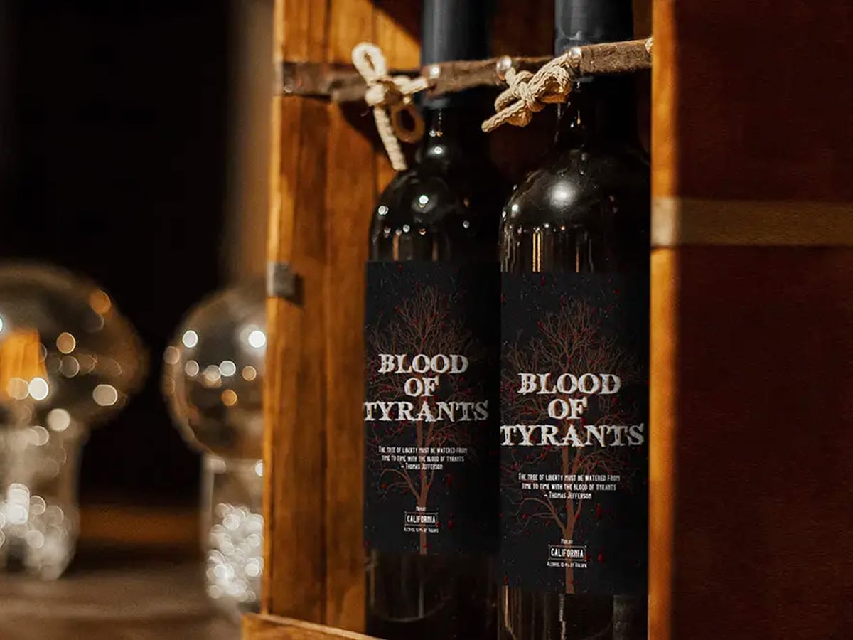 Blood of Tyrants Merlot (GC) | Image: Blood of Tyrants