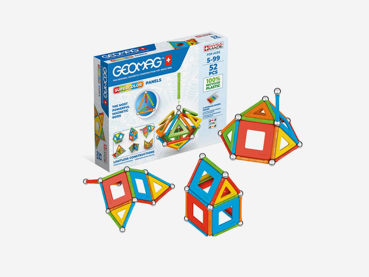 Geomag (378) Supercolor 52-Piece Set | Image: Kidstuff